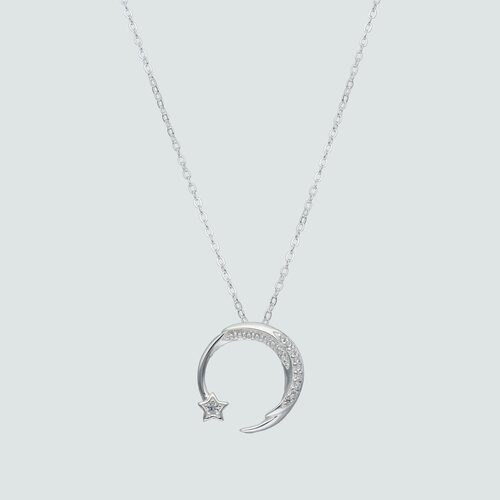 Collar Media Luna y Estrella Circones