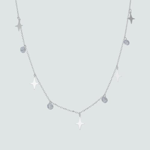 Collar Estrellas y Cristales Hecho con Swarovski®