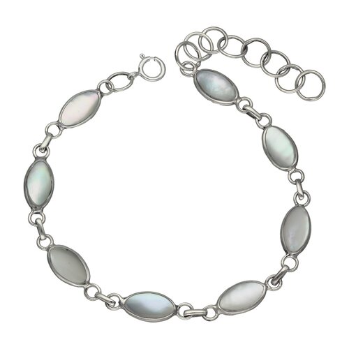 Pulsera Reversible Nácar Lapislázuli