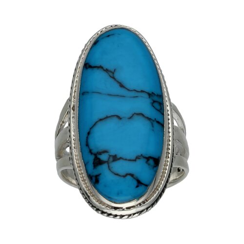 Anillo Ovalo Turquesa