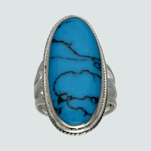 Anillo Ovalo Turquesa