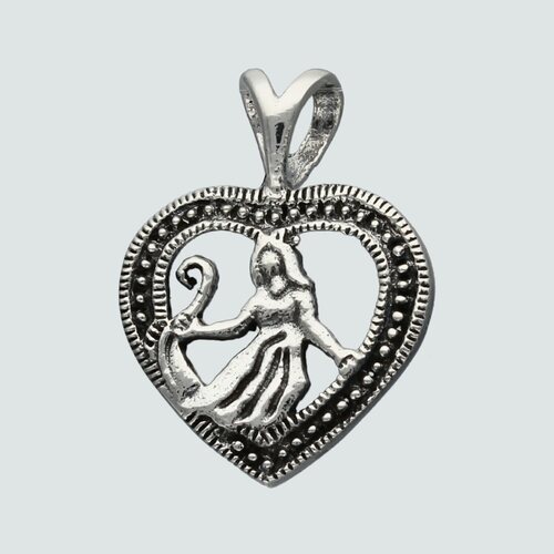 Colgante Corazón Signo Virgo