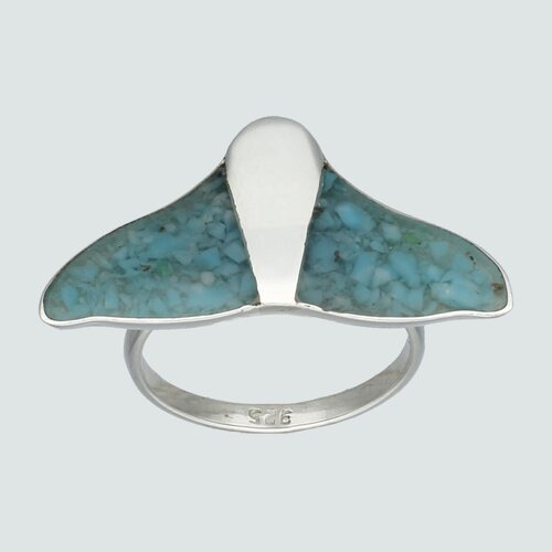 Anillo Cola de Ballena Piedra Picada