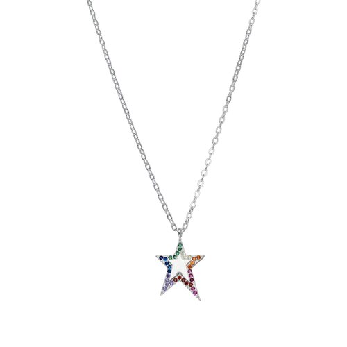 Collar Estrella Circones Multicolor
