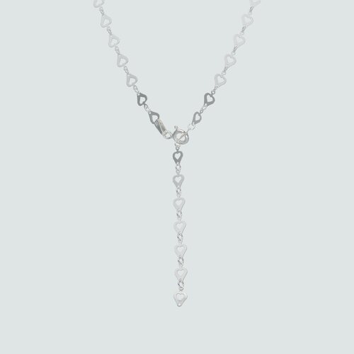 Collar Cascada Corazones