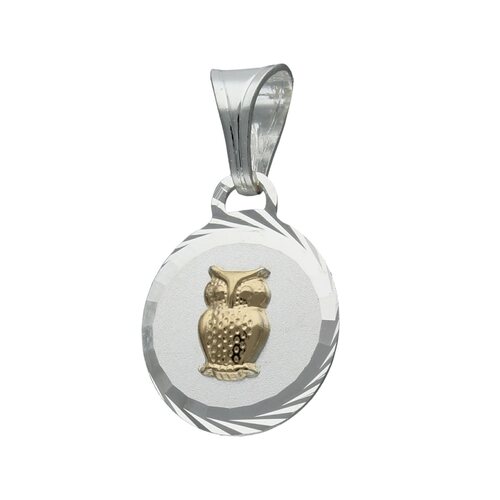 Colgante Búho con Oro