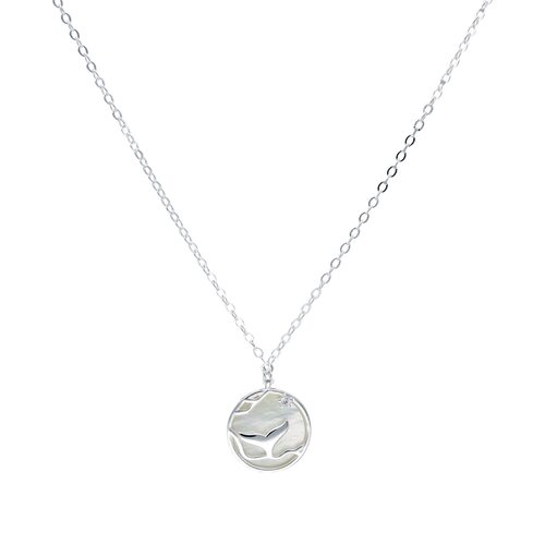 Collar Cola de Ballena Nácar