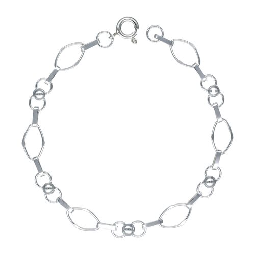 Pulsera Óvalos y Lazos