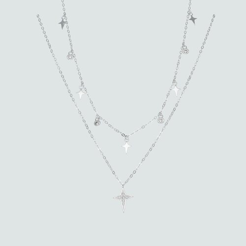 Collar Doble Estrella Fugaz Circones