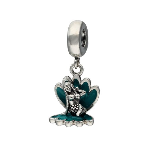 Colgante Charm Almeja Sirena