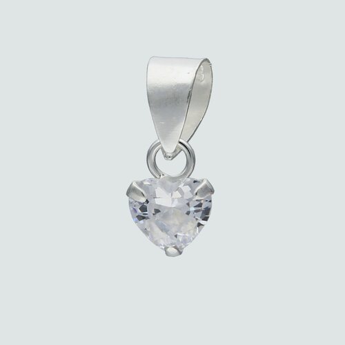 Colgante Corazón Circón 5x5 mm