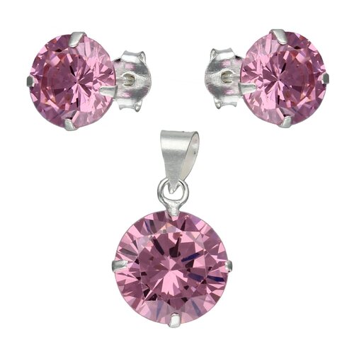 Conjunto Circón Rosa Francia