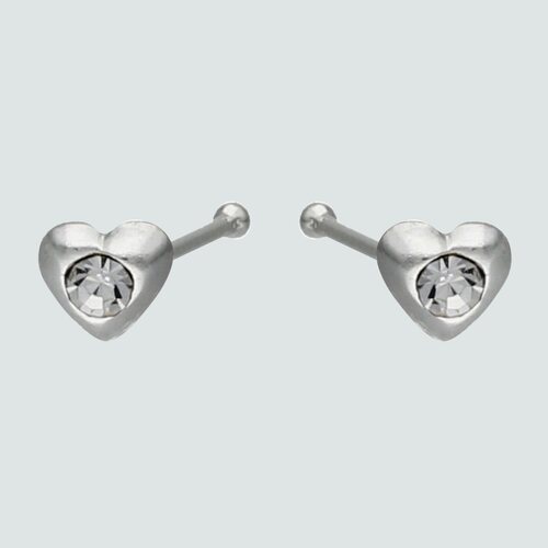 Piercing Corazón Circón