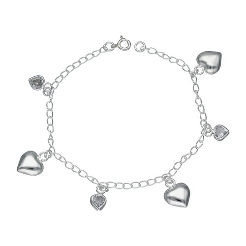Pulsera Corazones Circones