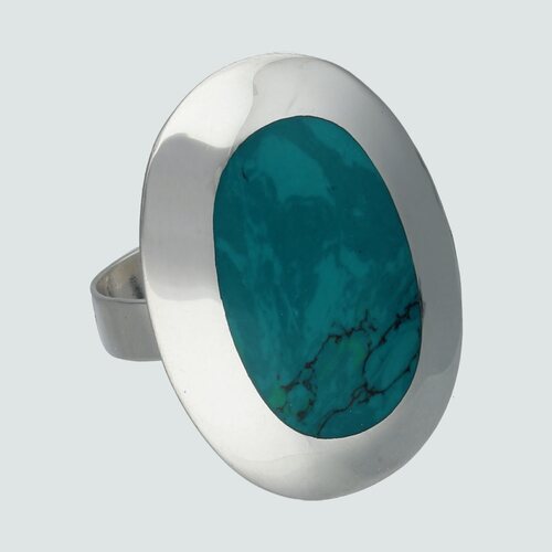 Anillo Crisocola Ovalado