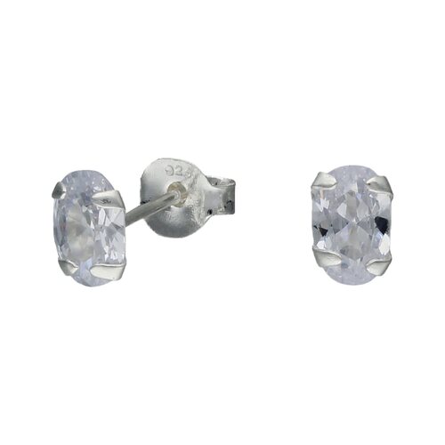 Aro Circón Ovalado 6x4 mm