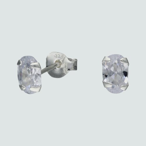 Aro Circón Ovalado 6x4 mm