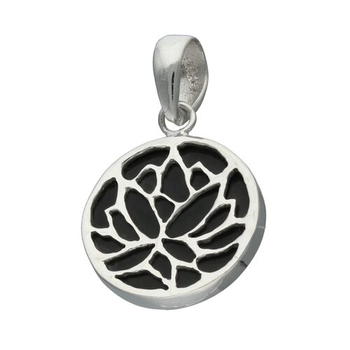 Colgante Flor de Loto Ónix