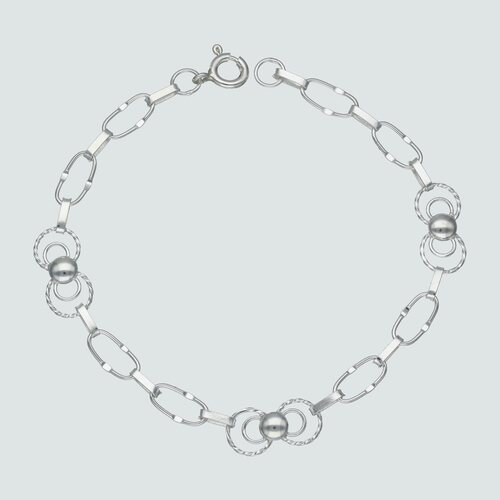 Pulsera Óvalos Lazos