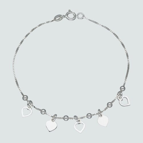 Pulsera Corazones y Esferas