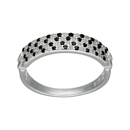 Anillo Cintillo Circones Ónix