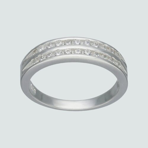 Anillo Cintillo Circón