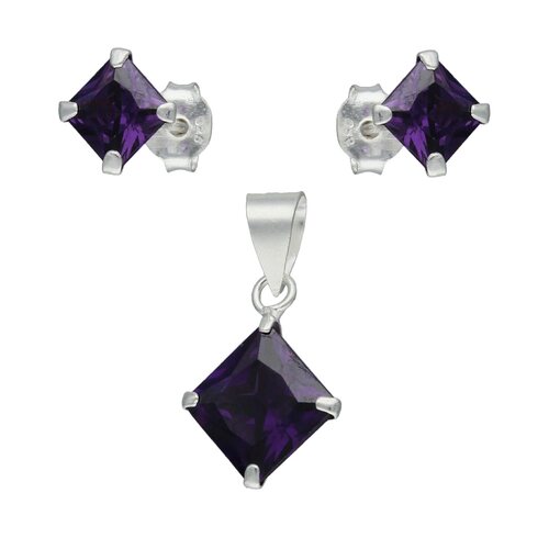 Conjunto Circón Amatista