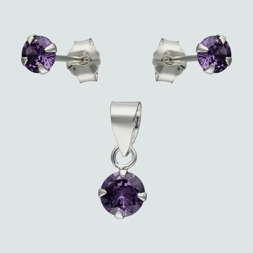 Conjunto Circón Amatista
