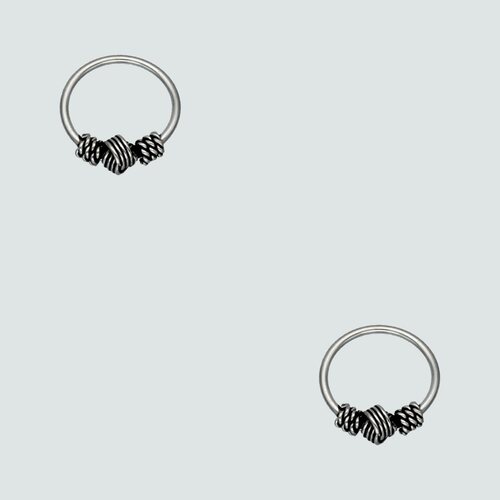 Piercing Argolla Bali 10 mm