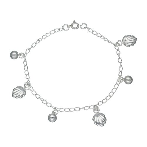 Pulsera Almejas y Esferas