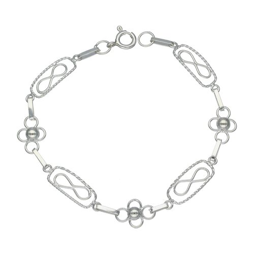 Pulsera Infinitos y Flores