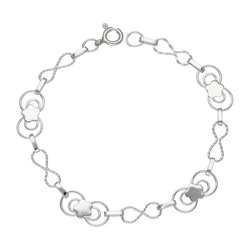 Pulsera Infinitos y Flores