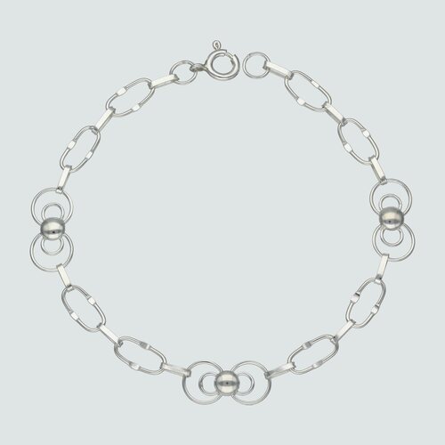 Pulsera Óvalos y Lazos