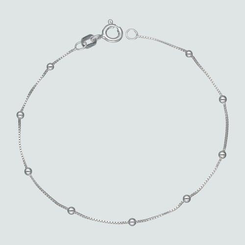 Pulsera Veneciana con Esferas 16 cm