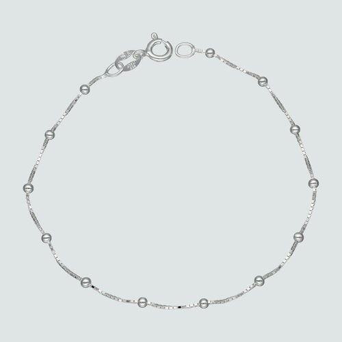 Pulsera Veneciana con Esferas 17 cm