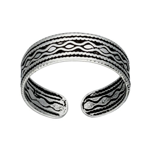Anillo Midi Zig Zag