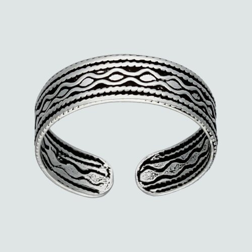 Anillo Midi Zig Zag