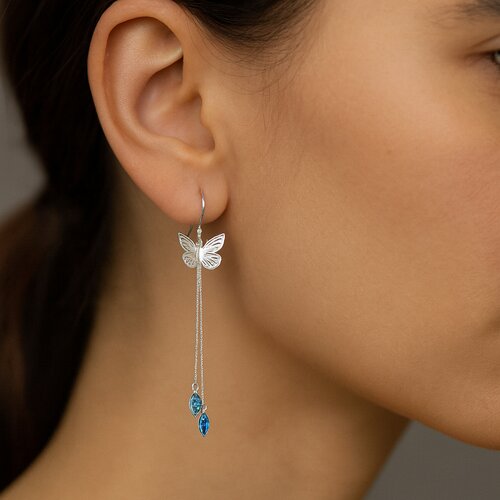 Aro Mariposa Hecho con Cristal Swarovski® Calipso