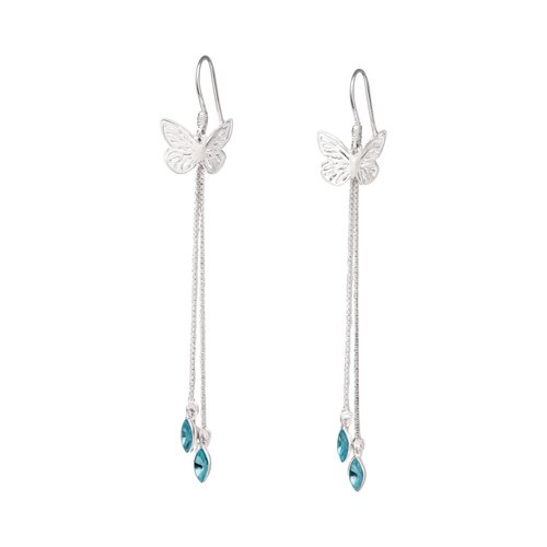 Aro Mariposa Hecho con Cristal Swarovski® Calipso