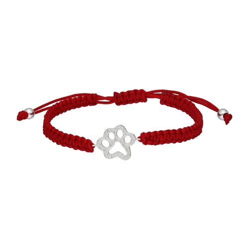 Pulsera Ajustable Trenzada Patita Circones