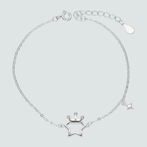 Pulsera Estrella con Corona