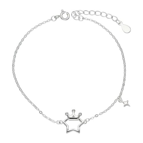 Pulsera Estrella con Corona