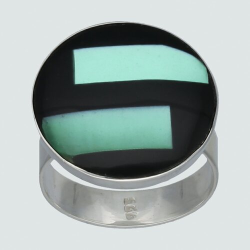 Anillo Circular Ónix Turquesa