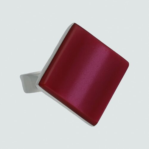 Anillo Rombo Fucsia