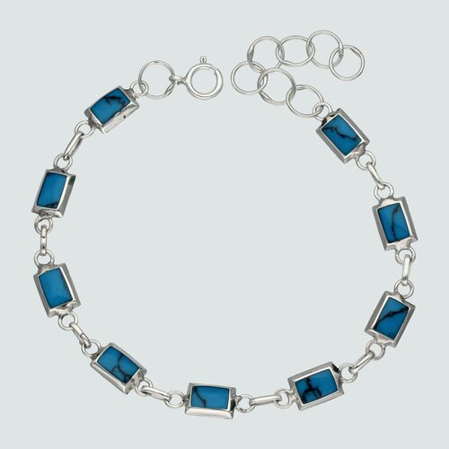 Pulsera Rectangulos Turquesa