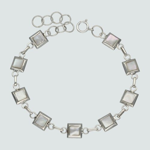 Pulsera Cuadros Nácar