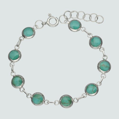 Pulsera Circulos Turquesa