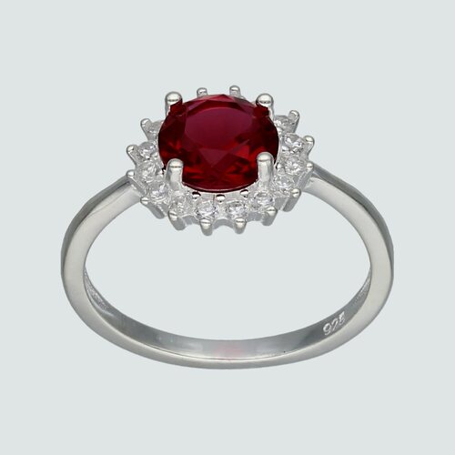 Anillo Circón Rubí
