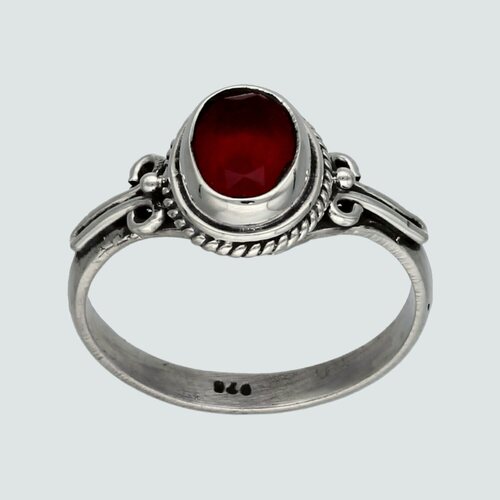 Anillo Circón Rubí