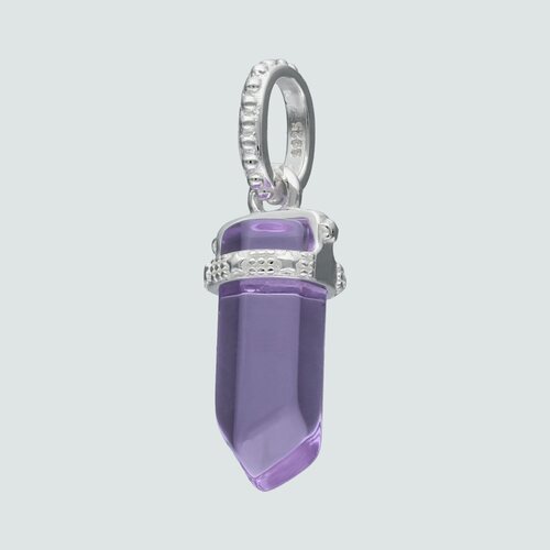 Colgante Cristal Violeta